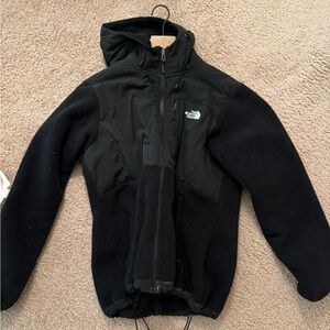 COPY - Black fleece North Face jacket